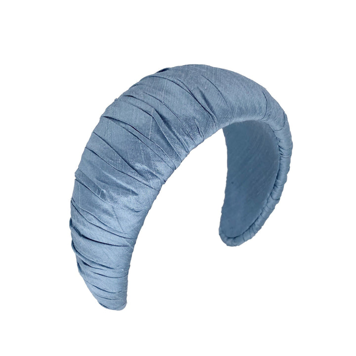 Silk pleated headband