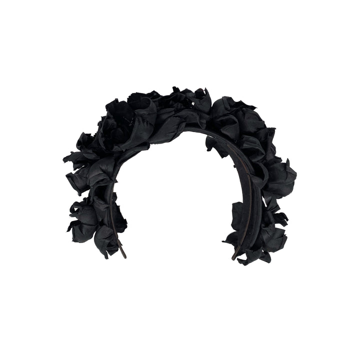 Silk flower headband