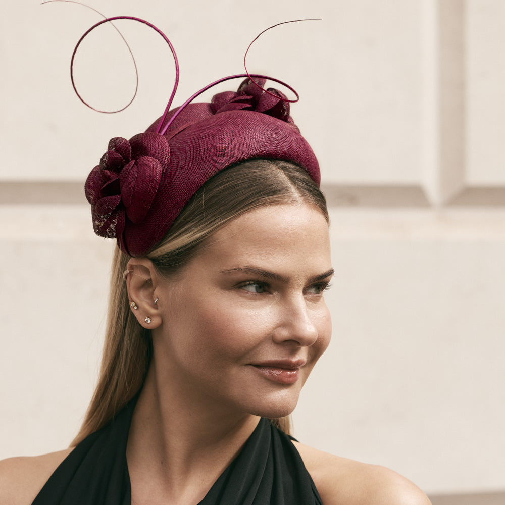 Serena crescent with grazia flowers and quills