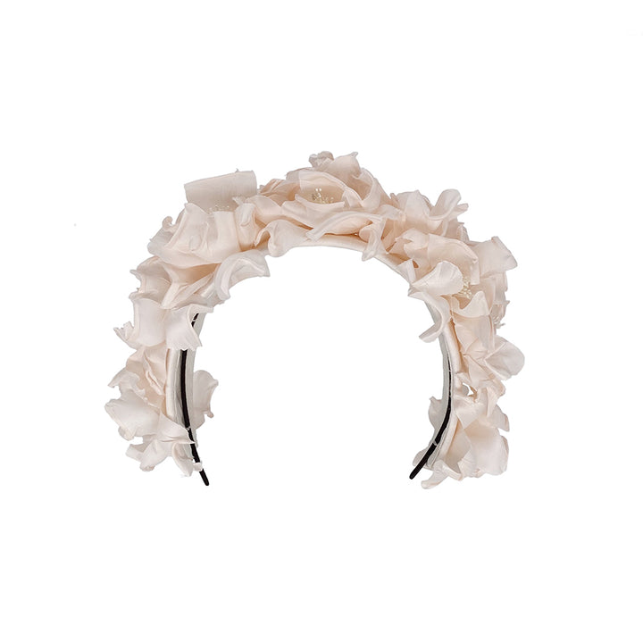 Silk flower headband