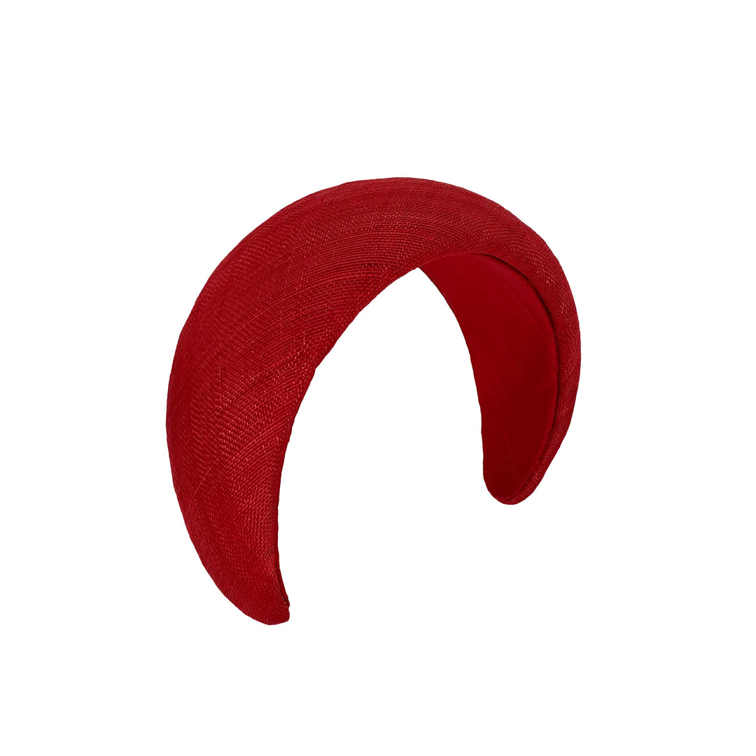 Plain fine straw headband