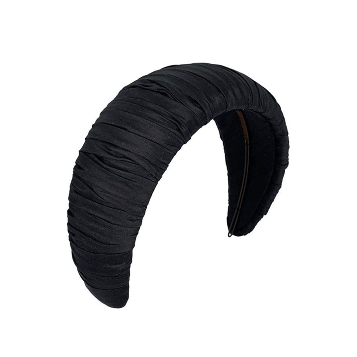 Silk pleated headband