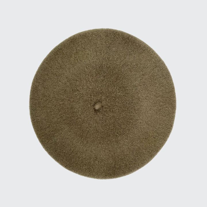 Photo of military green wool beret