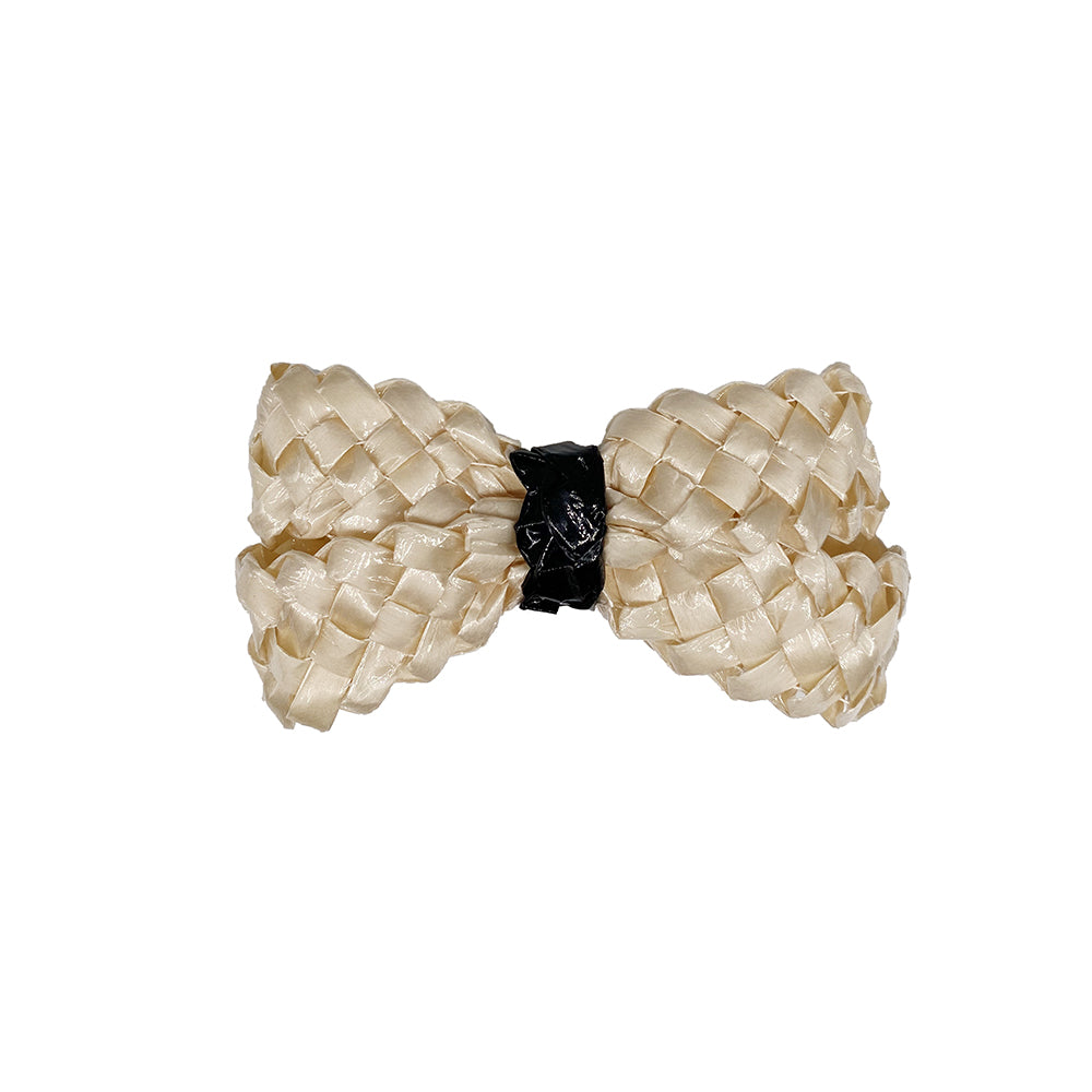 Patent Braid Bow Hairclip