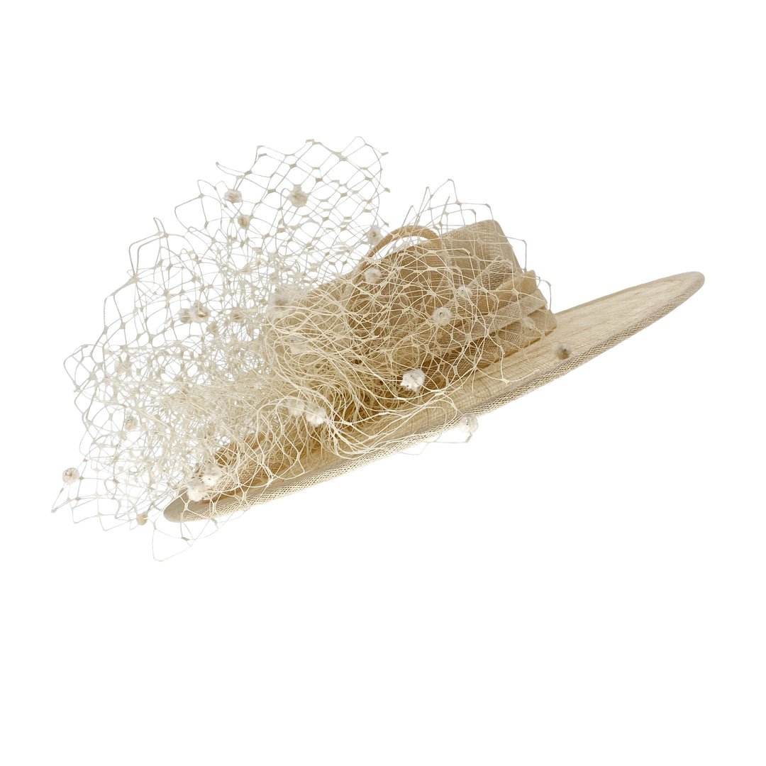 Veiling choux sharp boater