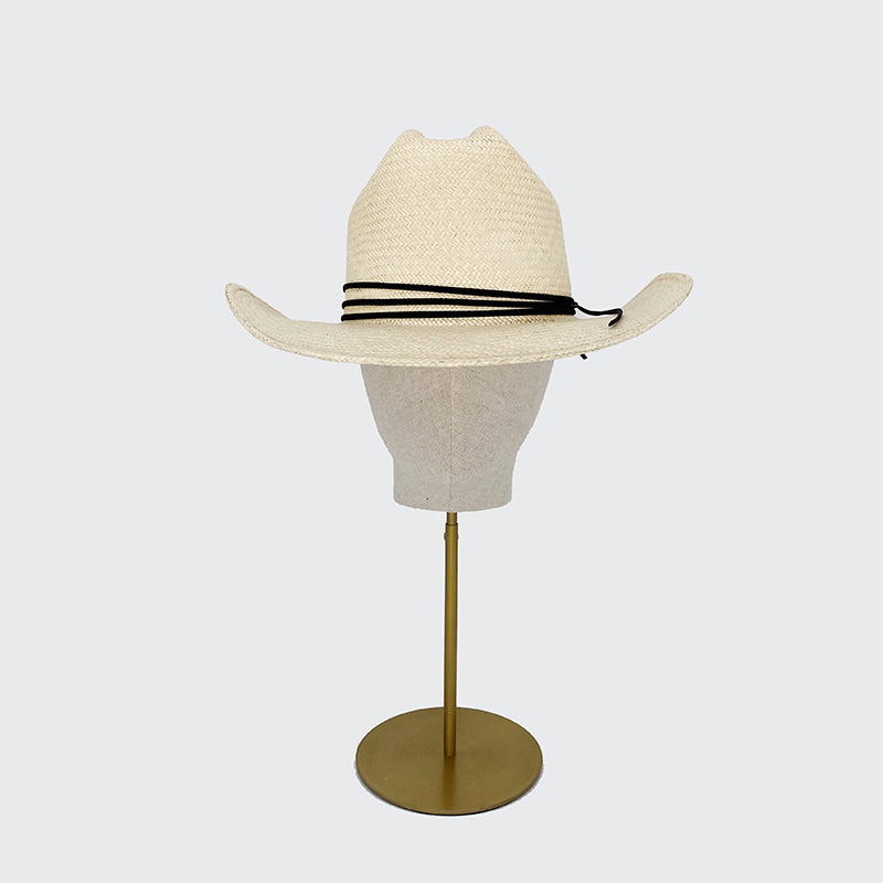 Natural straw Stetson hat