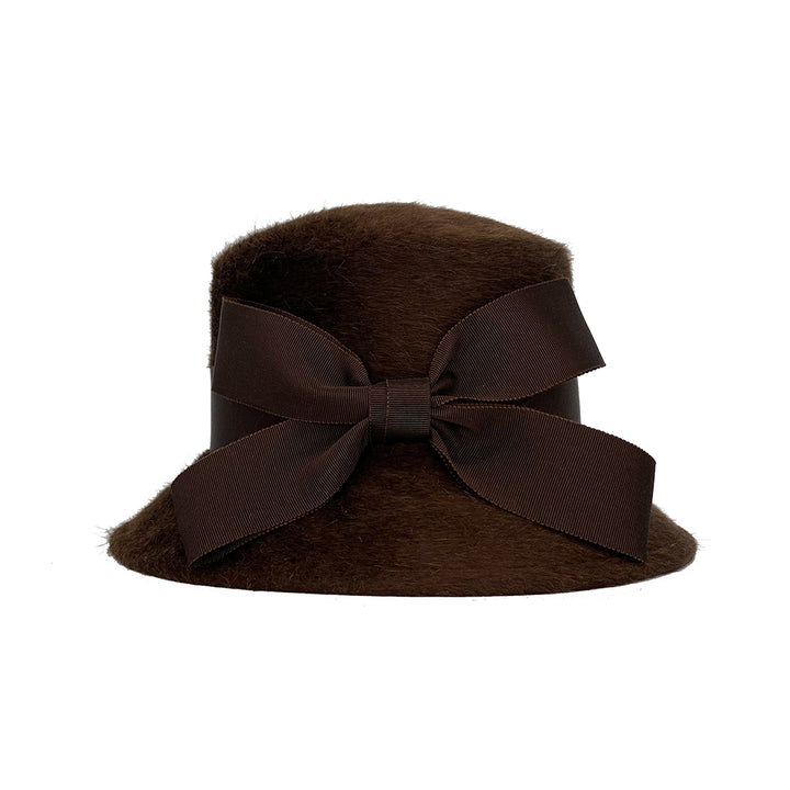 Melusine bucket hat with bow