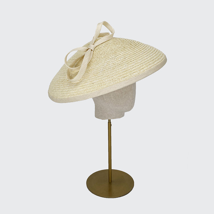 Ivory Dior style Italian straw percher