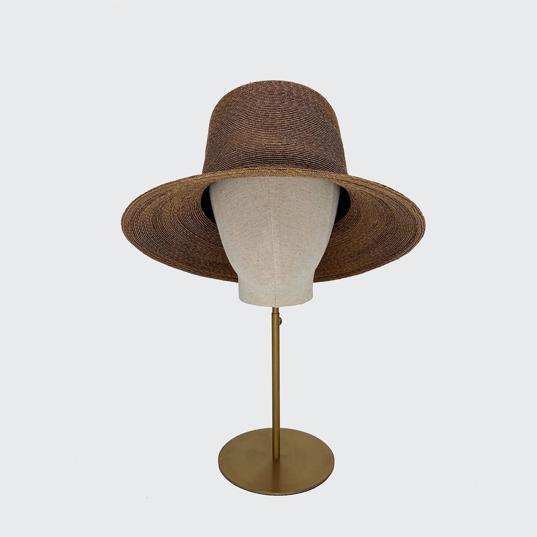 Italian straw bucket hat
