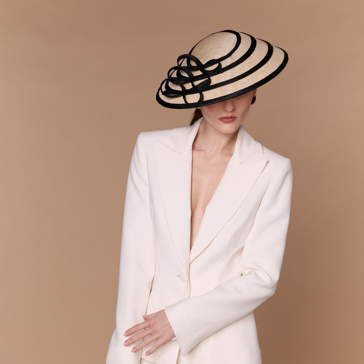 Natural and black striped Charlene