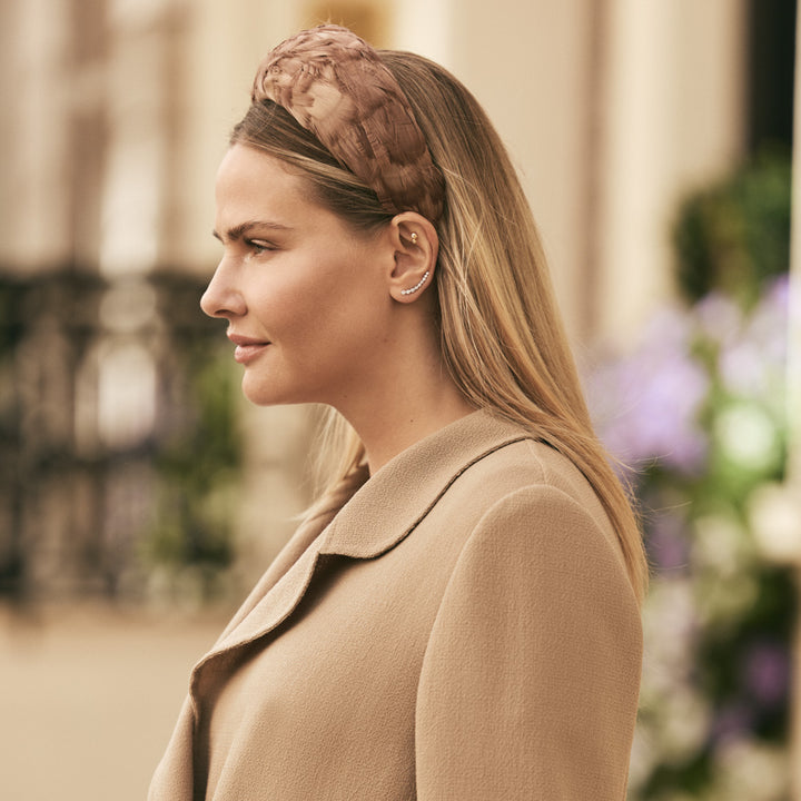 Goose feather headband