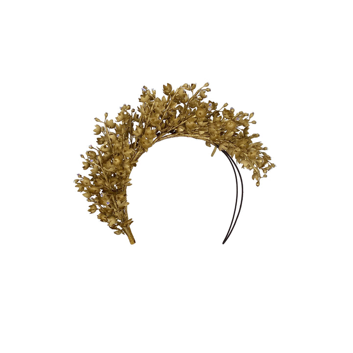 Gold Lily of the Valley headdress