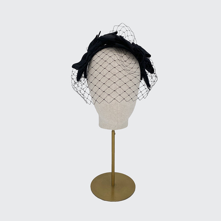 Silk bow headband