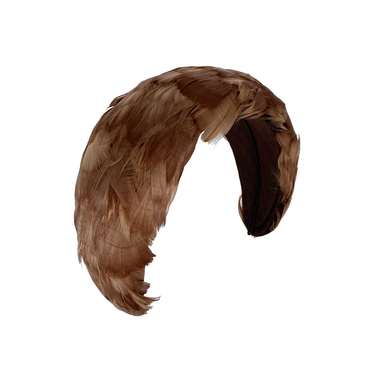Goose feather headband