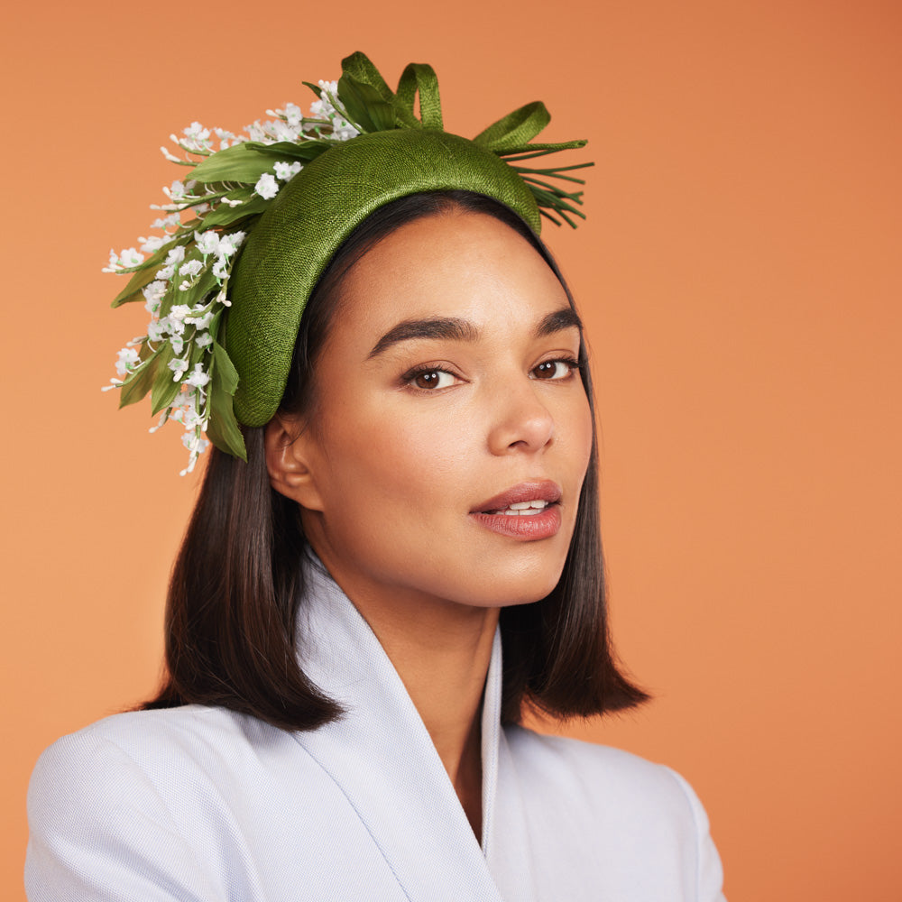 Green Lily of the Valley crescent