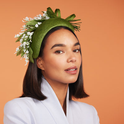 Green Lily of the Valley crescent